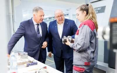 Walter Ruck besucht die Merten-Gruppe in Wien