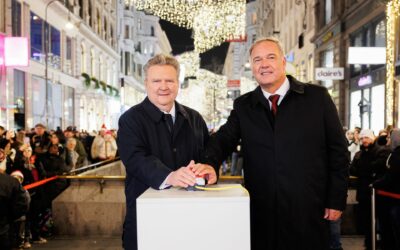 Wien wieder im weihnachtlichen Glanz